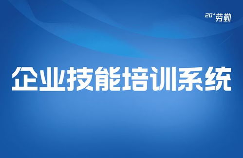 技能訓練系統 企業管理中員工技能培訓的創新解決方案